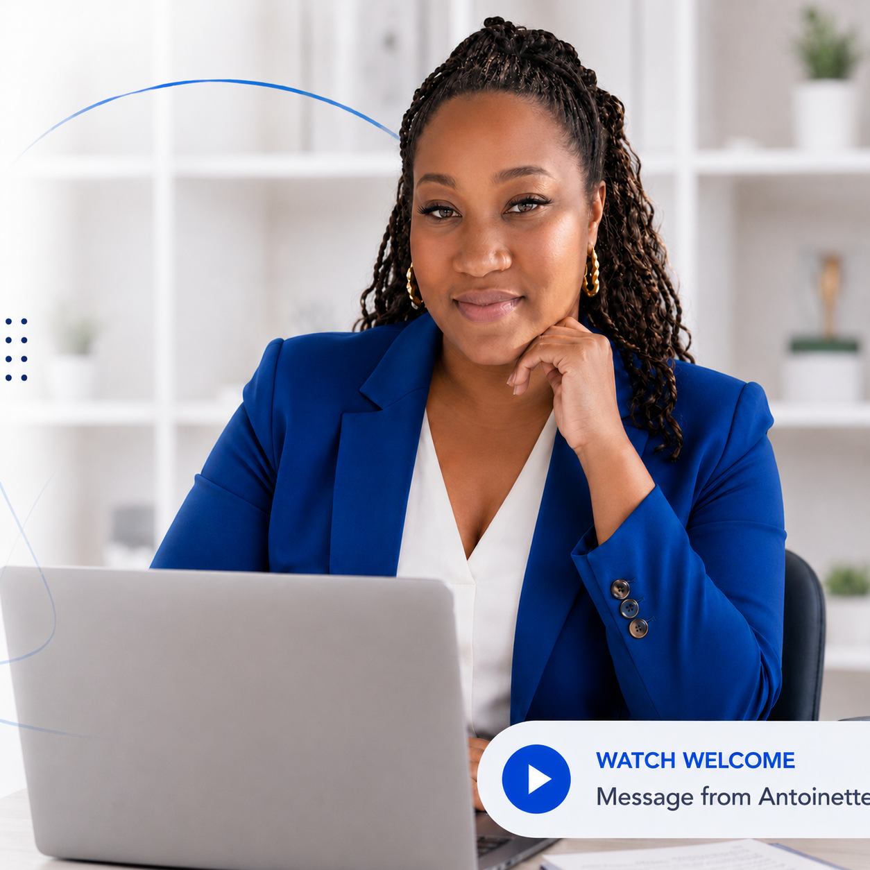 Antoinette Blue, founder of Blue's Business Solutions 1st