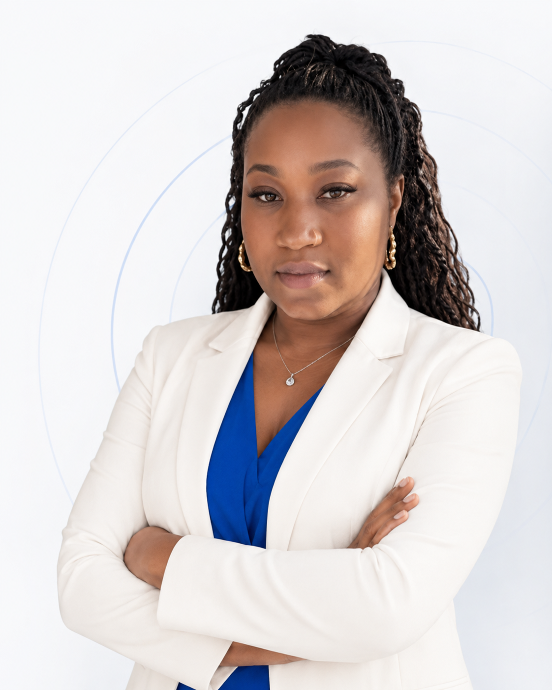 Antoinette Blue, founder of Blue's Business Solutions 1st